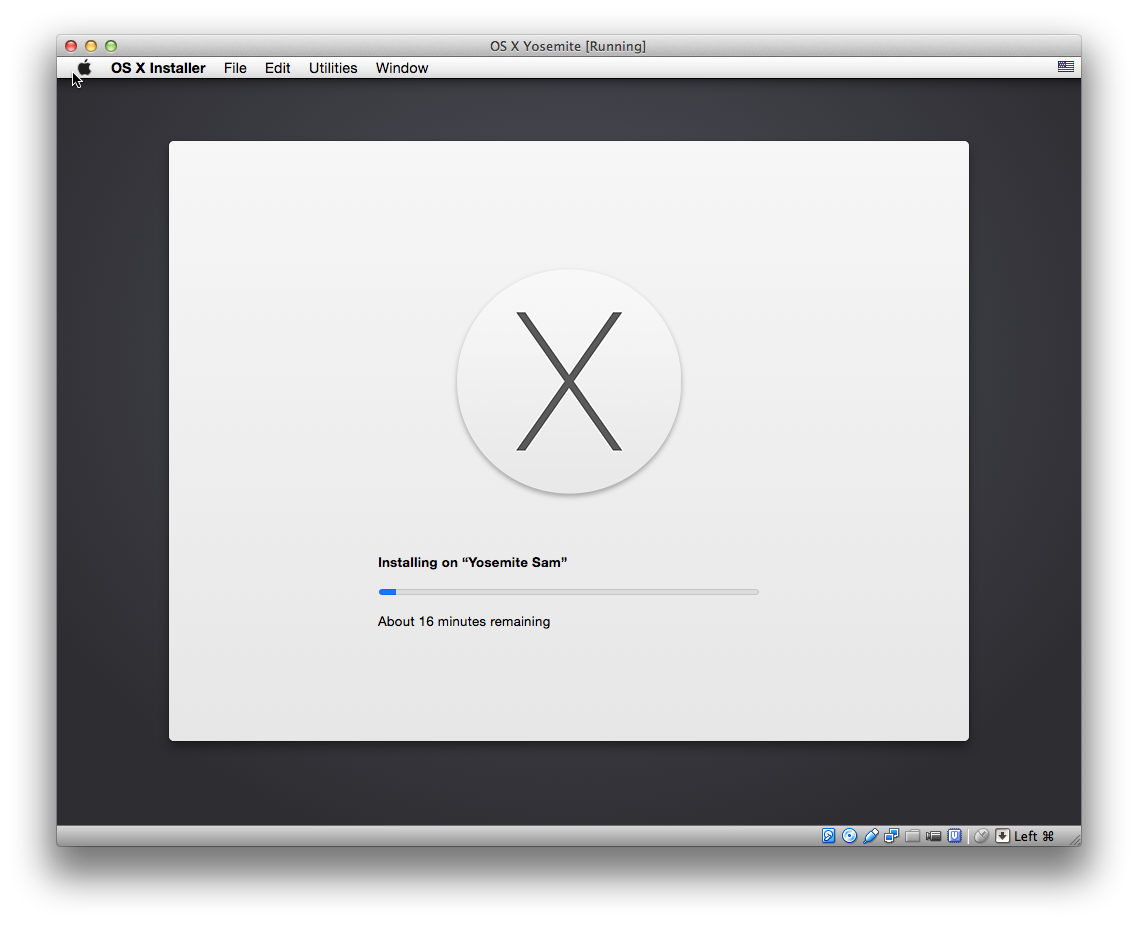 does mac os x el capitan for virtualbox have imessage